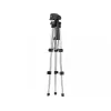 Sandberg yleisteline 26-60 cm, 3 jalkaa, musta, hopea, 60 cm