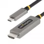 StarTech.com 1m USB-C - HDMI -adapterikaapeli, 8K 60Hz, 4K 144Hz, HDR10, USB Type-C - HDMI 2.1 -videomuunninkaapeli, USB-C DP Alt Mode/USB4/Thunderbolt 3/4 -yhteensopiva – USB-C-kannettava HDMI-näyttöön