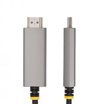 StarTech.com 1m USB-C - HDMI -adapterikaapeli, 8K 60Hz, 4K 144Hz, HDR10, USB Type-C - HDMI 2.1 -videomuunninkaapeli, USB-C DP Alt Mode/USB4/Thunderbolt 3/4 -yhteensopiva – USB-C-kannettava HDMI-näyttöön
