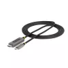 StarTech.com 6ft (2m) USB-C - HDMI -adapterikaapeli, 8K 60Hz, 4K 144Hz, HDR10, USB Type-C - HDMI 2.1 -videomuunninkaapeli, USB-C DP Alt Mode/USB4/Thunderbolt 3/4 -yhteensopiva – USB-C-kannettava HDMI-näyttöön