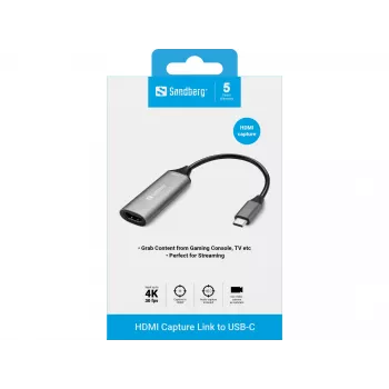 Sandberg HDMI Capture Link – USB-C