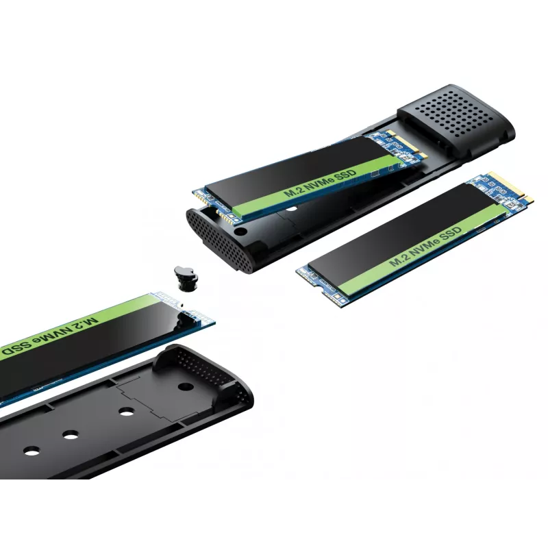 Sandberg USB 3.2 -kotelo M.2 + NVMe SSD:lle