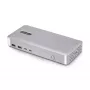 StarTech.com kahden näytön USB4-telakka, Dual 4K 120Hz tai Single 8K 60Hz HDMI, 100W kannettavan tietokoneen lataus, 2,5GbE, USB-C Multi-Monitor Dock, ajuriton