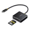 StarTech.com 1B-USB-C-SDE-ADAPTER kortinlukija USB 3.2 Gen 2 (3.1 Gen 2) Type-C musta