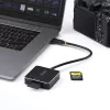 StarTech.com 1B-USB-C-SDE-ADAPTER kortinlukija USB 3.2 Gen 2 (3.1 Gen 2) Type-C musta
