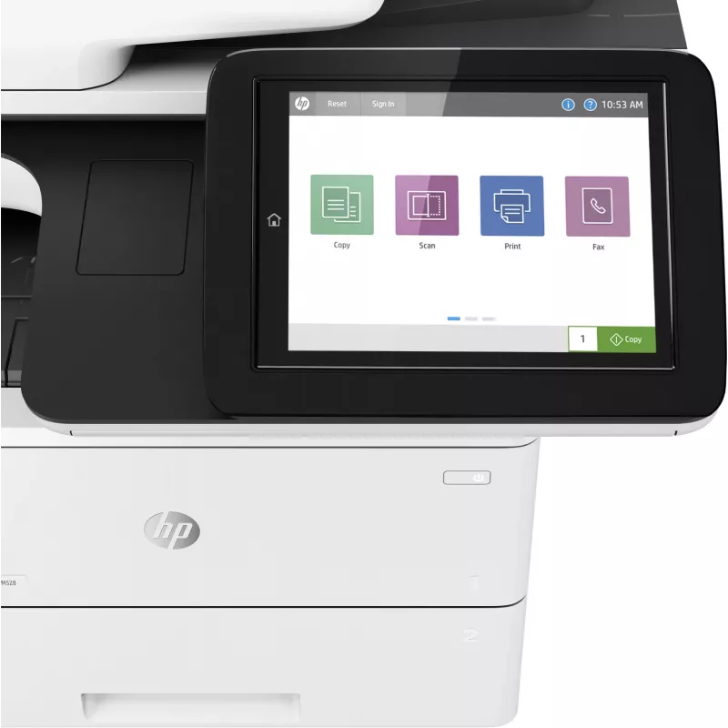 HP LaserJet Enterprise MFP M528dn, laser, monokromitulostus, 1200 x 1200 DPI, A4, suoratulostus, musta, valkoinen