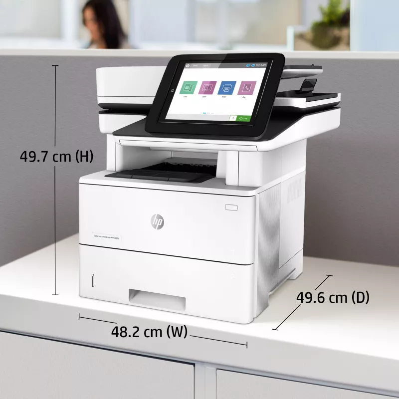 HP LaserJet Enterprise MFP M528dn, laser, monokromitulostus, 1200 x 1200 DPI, A4, suoratulostus, musta, valkoinen