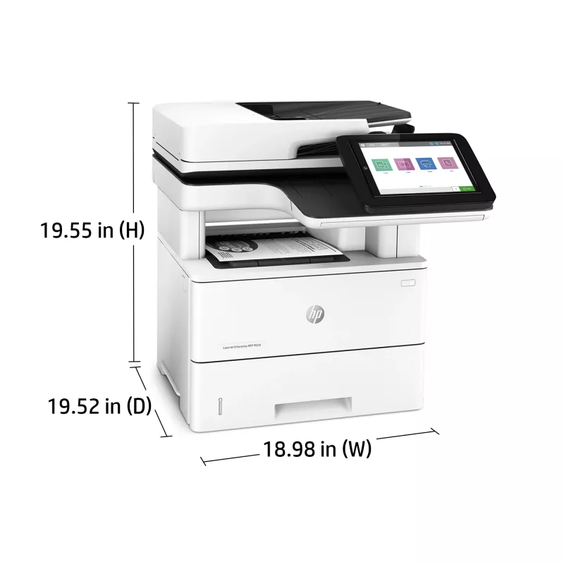 HP LaserJet Enterprise MFP M528dn, laser, monokromitulostus, 1200 x 1200 DPI, A4, suoratulostus, musta, valkoinen
