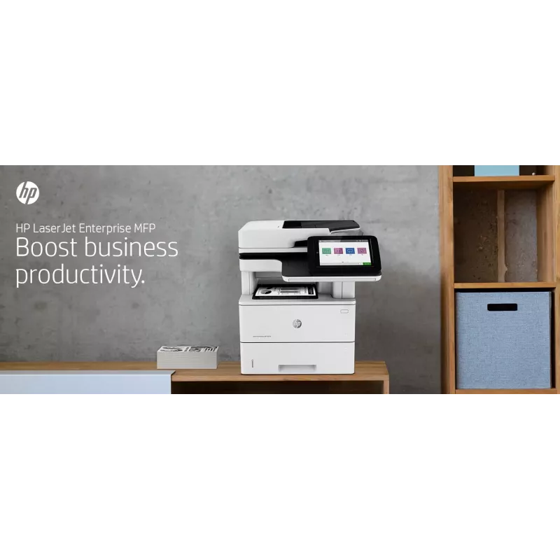 HP LaserJet Enterprise MFP M528dn, laser, monokromitulostus, 1200 x 1200 DPI, A4, suoratulostus, musta, valkoinen