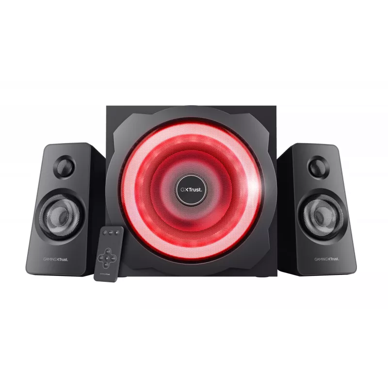 Trust GXT 629 Tytan -kaiutinsarja 60 W yleismalli musta 2.1 kanavaa 15 W