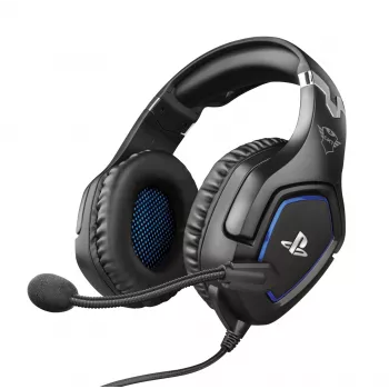 Trust GXT 488 Forze PS4 -kuulokemikrofoni, johdollinen, pääpanta, pelaaminen, musta