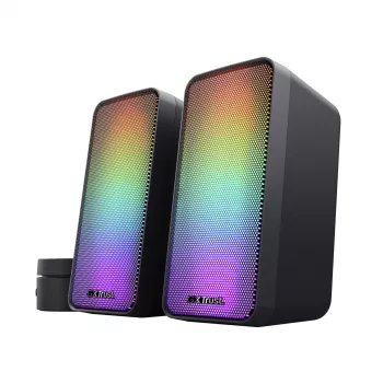 Trust GXT 611 Wezz -kaiutinsarja 6 W, PC/kannettava, musta, 2.0 kanavaa, 3 W