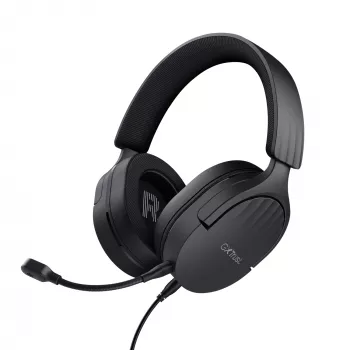 Trust GXT 489 FAYZO -kuulokemikrofoni, johdollinen, pääpanta, pelaaminen, musta