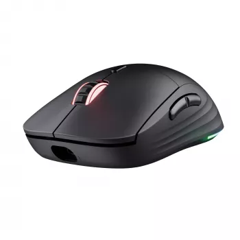 Trust GXT 927 Redex+ -hiiri, pelaaminen, oikeakätinen, RF langaton + USB Type-A, laser, 25600 DPI