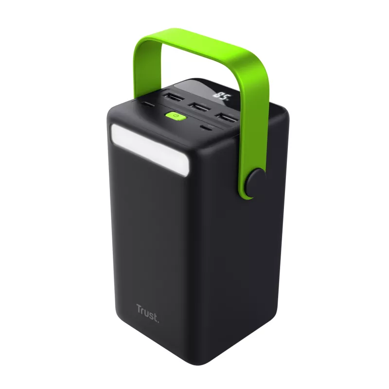 Trust Redoh XXL 50000 mAh, musta, vihreä
