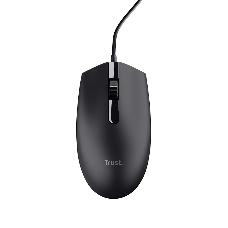 Trust TM-101 -hiiri, koti, molempikätinen, USB Type-A, optinen, 1200 DPI