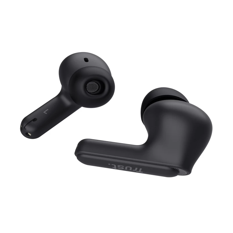 Trust Yavi -kuulokemikrofoni, True Wireless Stereo (TWS), in-ear, puhelut/musiikki, USB Type-C, Bluetooth, musta