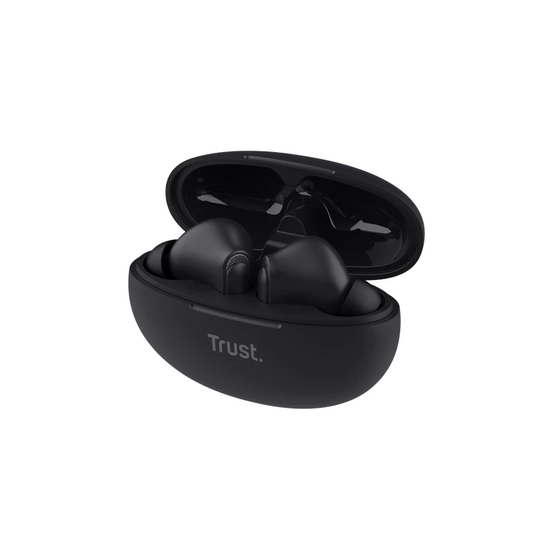 Trust Yavi -kuulokemikrofoni, True Wireless Stereo (TWS), in-ear, puhelut/musiikki, USB Type-C, Bluetooth, musta