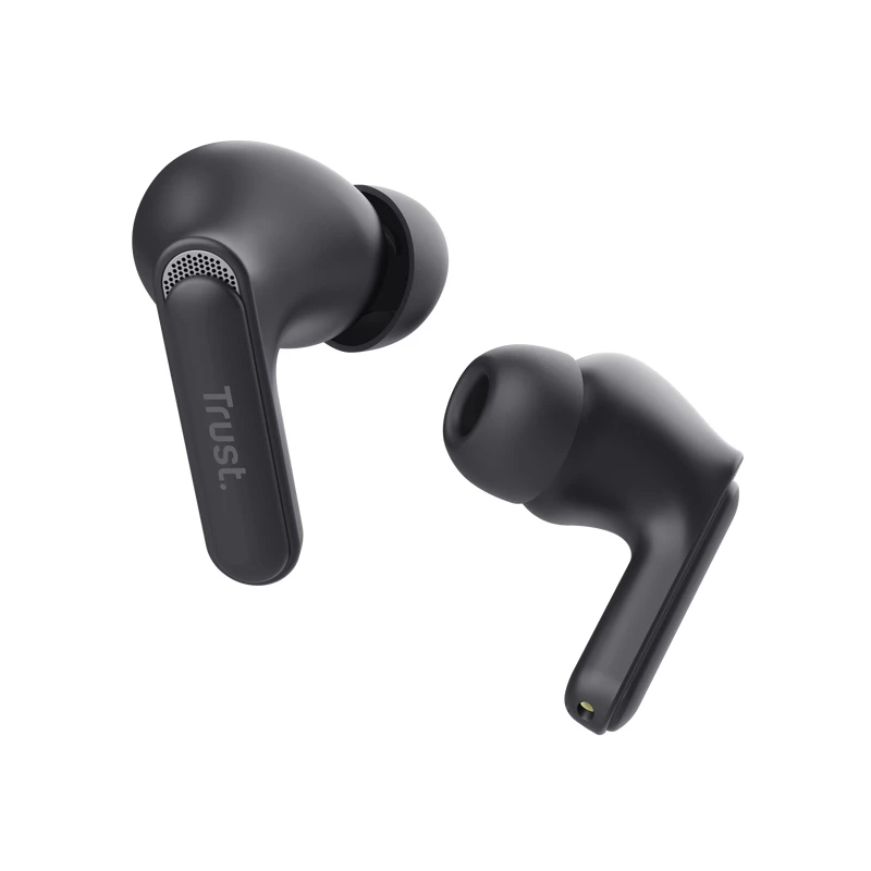 Trust Yavi -kuulokemikrofoni, True Wireless Stereo (TWS), in-ear, puhelut/musiikki, USB Type-C, Bluetooth, musta