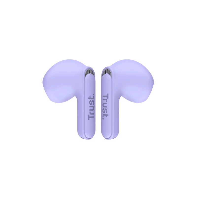 Trust Yavi -kuulokemikrofoni, True Wireless Stereo (TWS), in-ear, puhelut/musiikki, USB Type-C, Bluetooth, violetti