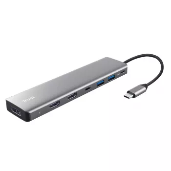Trust 25661 USB-keskitin Type-C alumiini