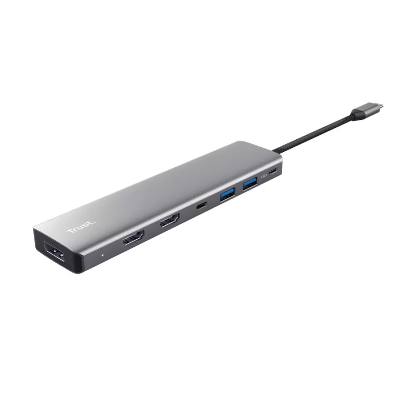 Trust 25661 USB-keskitin Type-C alumiini