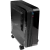 Techly ICA-CS 34 CPU-/tietokoneteline pyörillä, säädettävä, metallia, musta