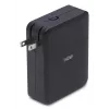 StarTech.com 140W USB-C seinälaturi, 3x USB-C/1x USB-A, PD 3.1 kansainvälinen GaN-virtalähde MacBook/Dell XPS/Inspiron