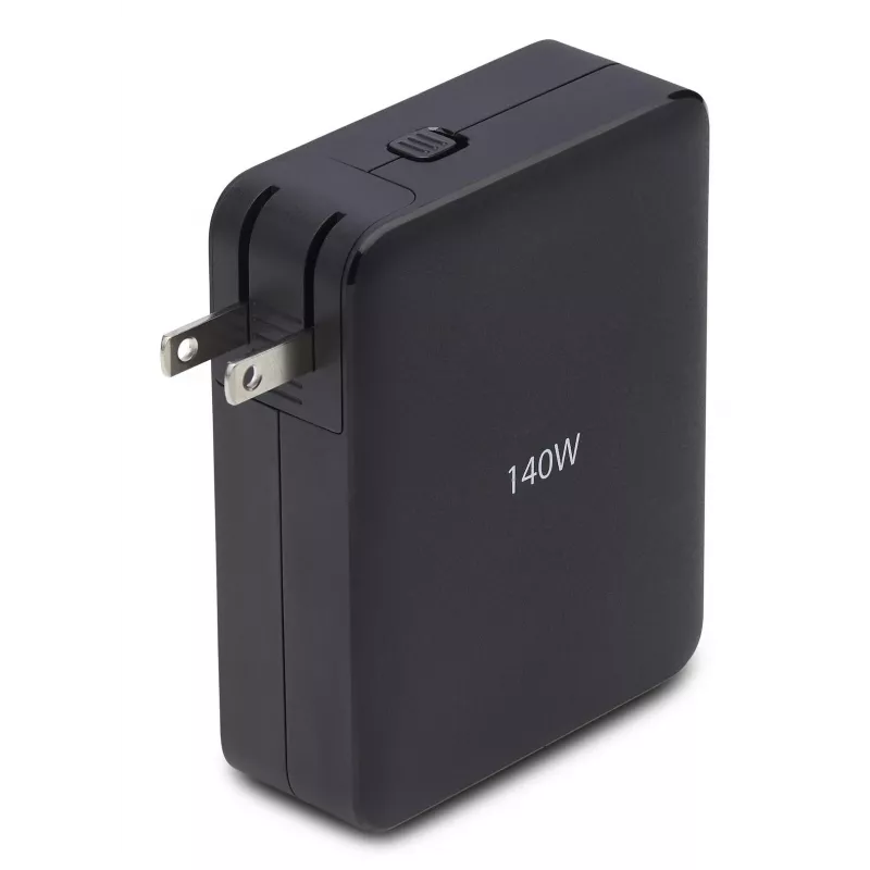 StarTech.com 140W USB-C seinälaturi, 3x USB-C/1x USB-A, PD 3.1 kansainvälinen GaN-virtalähde MacBook/Dell XPS/Inspiron