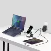 StarTech.com 140W USB-C seinälaturi, 3x USB-C/1x USB-A, PD 3.1 kansainvälinen GaN-virtalähde MacBook/Dell XPS/Inspiron