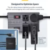 StarTech.com 140W USB-C seinälaturi, 3x USB-C/1x USB-A, PD 3.1 kansainvälinen GaN-virtalähde MacBook/Dell XPS/Inspiron