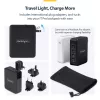 StarTech.com 140W USB-C seinälaturi, 3x USB-C/1x USB-A, PD 3.1 kansainvälinen GaN-virtalähde MacBook/Dell XPS/Inspiron