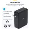 StarTech.com 140W USB-C seinälaturi, 3x USB-C/1x USB-A, PD 3.1 kansainvälinen GaN-virtalähde MacBook/Dell XPS/Inspiron
