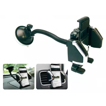 Sandberg In Car Universal Mobile Holder, matkapuhelin/älypuhelin, passiivinen teline, auto, musta
