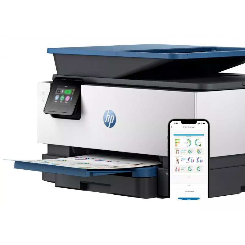 HP OfficeJet Pro 9125e langaton monitoimiväritulostin, Instant Ink; kaksipuolinen tulostus