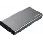 Sandberg Powerbank USB-C PD 100W 20000, 20000 mAh, litiumioni (Li-Ion), Quick Charge 3.0, 100 W, harmaa