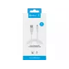 Sandberg USB-A-Micro-USB-latauskaapeli 1m, 1 m, USB A, Micro-USB B, USB 2.0, pistoke/pistoke, valkoinen