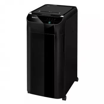 Fellowes silppuri 550 arkin automaattisyöttö ristileikkaus AutoMax 550C 83 litran keräysastialla korkea turvallisuus P4