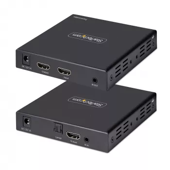 StarTech.com 4K70IC-EXTEND-HDMI AV-jatko AV-lähetin ja -vastaanotin musta