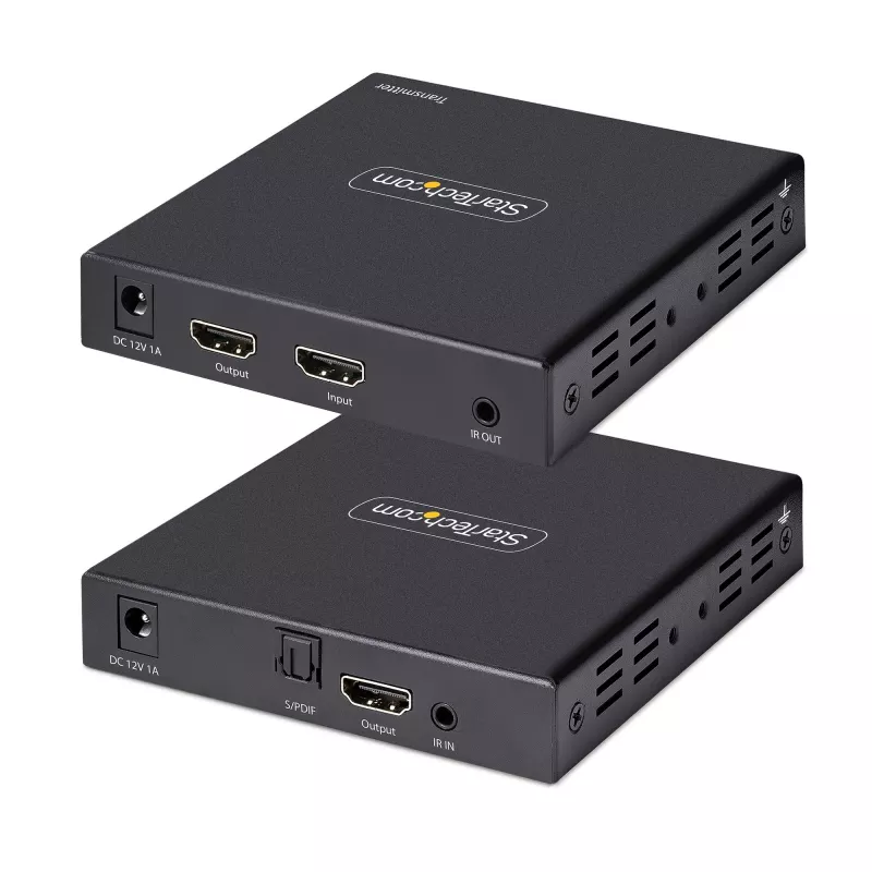 StarTech.com 4K70IC-EXTEND-HDMI AV-jatko AV-lähetin ja -vastaanotin musta