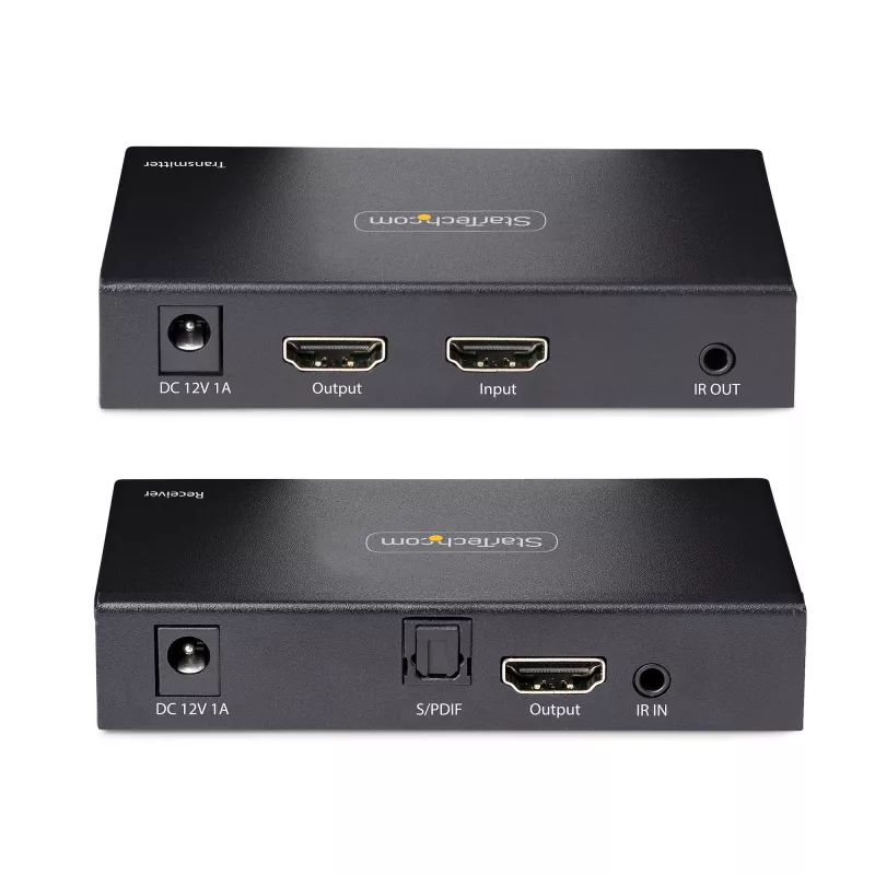 StarTech.com 4K70IC-EXTEND-HDMI AV-jatko AV-lähetin ja -vastaanotin musta