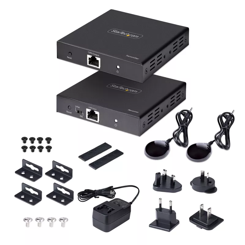 StarTech.com 4K70IC-EXTEND-HDMI AV-jatko AV-lähetin ja -vastaanotin musta