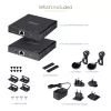 StarTech.com 4K70IC-EXTEND-HDMI AV-jatko AV-lähetin ja -vastaanotin musta