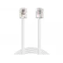 Sandberg puhelinkaapeli RJ11-RJ11 1,8 m, 1,8 m, RJ11, RJ11, uros, uros, valkoinen