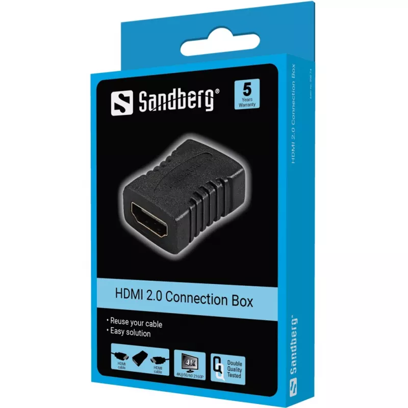 HDMI 2.0 -liitäntäkaapeli B/B Sandberg 508-74