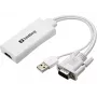 Sandberg VGA+audio - HDMI-muunnin