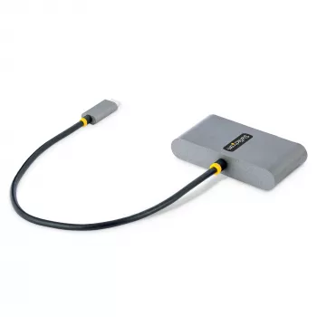 StarTech.com 4-porttinen USB-C-keskitin 100W Power Delivery -läpiviennillä – 2x USB-A + 2x USB-C – USB 3.0 5Gbps – 1ft (30cm) kaapeli – kannettava USB Type-C - USB-A/C-keskitin