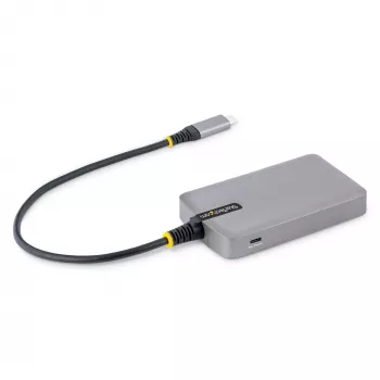 StarTech.com 4-porttinen USB-C-keskitin - 5Gbit/s - väylävirralla toimiva - USB-C - 4x USB-A -keskitin valinnaisella lisävirransyötöllä - kannettava pöytäkone/kannettava tietokone USB-keskitin - 30 cm kaapeli - USB-laajennuskeskitin