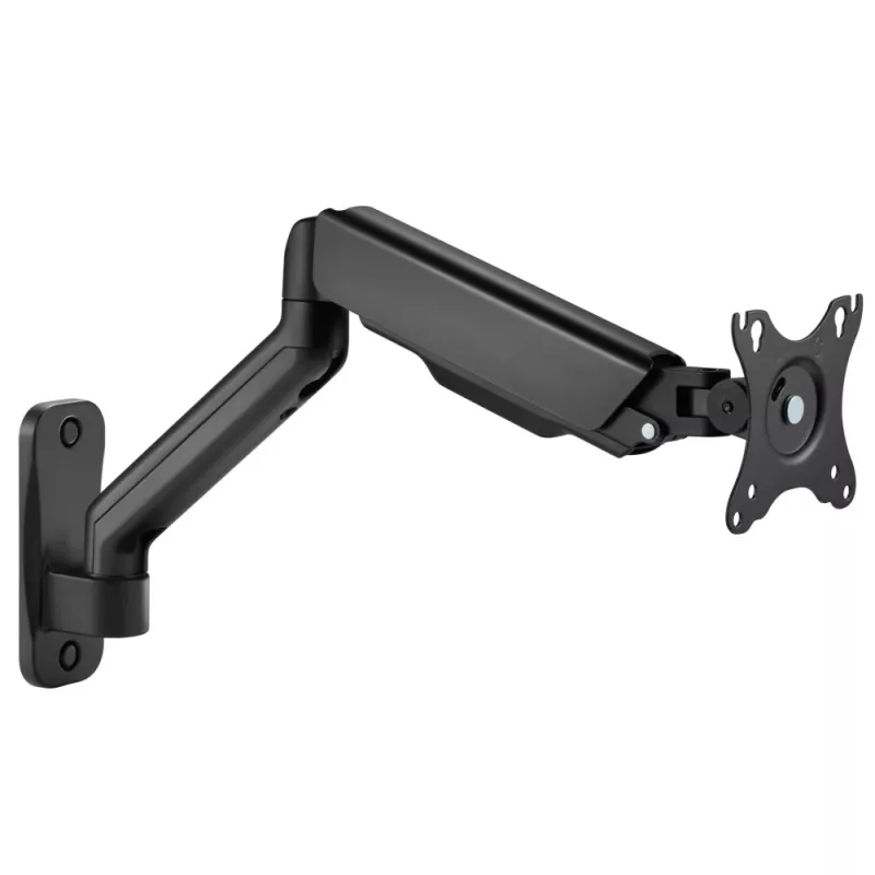 Techly ICA-LCD G112E kääntyvä seinäkiinnike kaasujousella, yhdelle 17-32 tuuman (43-81,3 cm) näytölle, 9 kg