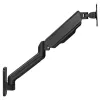 Techly ICA-LCD G112E kääntyvä seinäkiinnike kaasujousella, yhdelle 17-32 tuuman (43-81,3 cm) näytölle, 9 kg